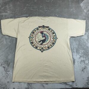 Vintage Grand Canyon National Park Shirt Mens XL Aztec Southwest Fred Harvey 90s